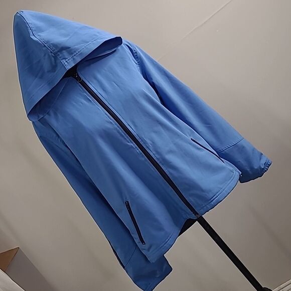 Coldwater Creek sz M zip jacket with hoodie.  Fully mesh lined - Picture 1 of 6